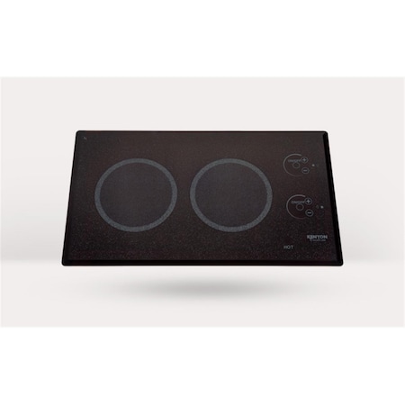 Lite-Touch Q 2-burner Trimline Cooktop- Black With Touch Control - Two 6 .5 Inch 208V UL